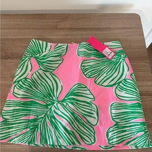 Lilly Pulitzer Marigold Skort in Pink and Green